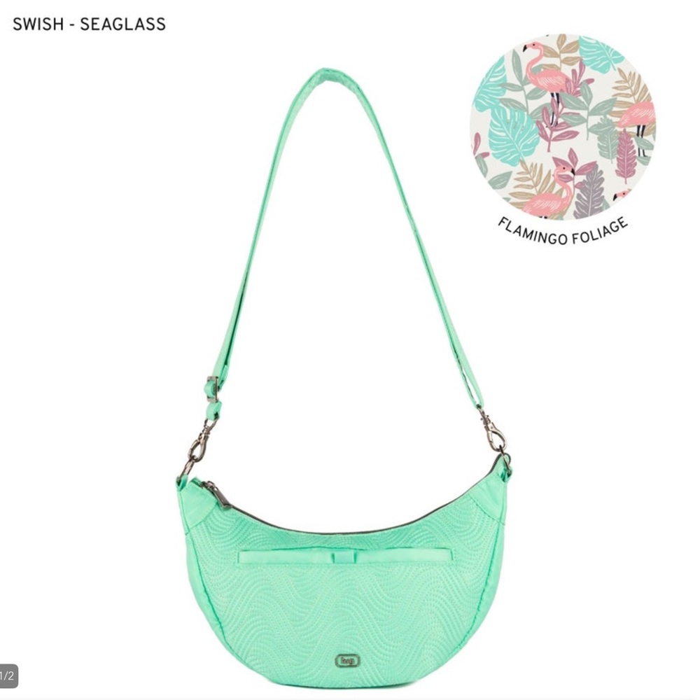 Lug Swish Crossbody Bag Seaglass